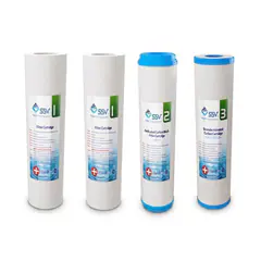 فیلتر تصفیه آب خانگی اس اس وی مدل Plus بسته 4 عددی