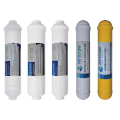فیلتر دستگاه تصفیه آب زینود مدل کیسی RO-CXFF12356 مجموعه 5 عددی