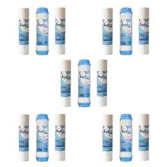 فیلتر دستگاه تصفیه آب آکوا پیورست مدل PP-UDF 10 INCH مجموعه 15 عددی