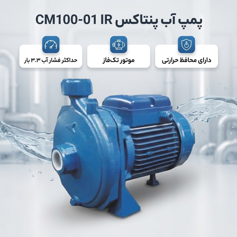 پمپ آب پنتاکس مدل CM100-01 IR - 2