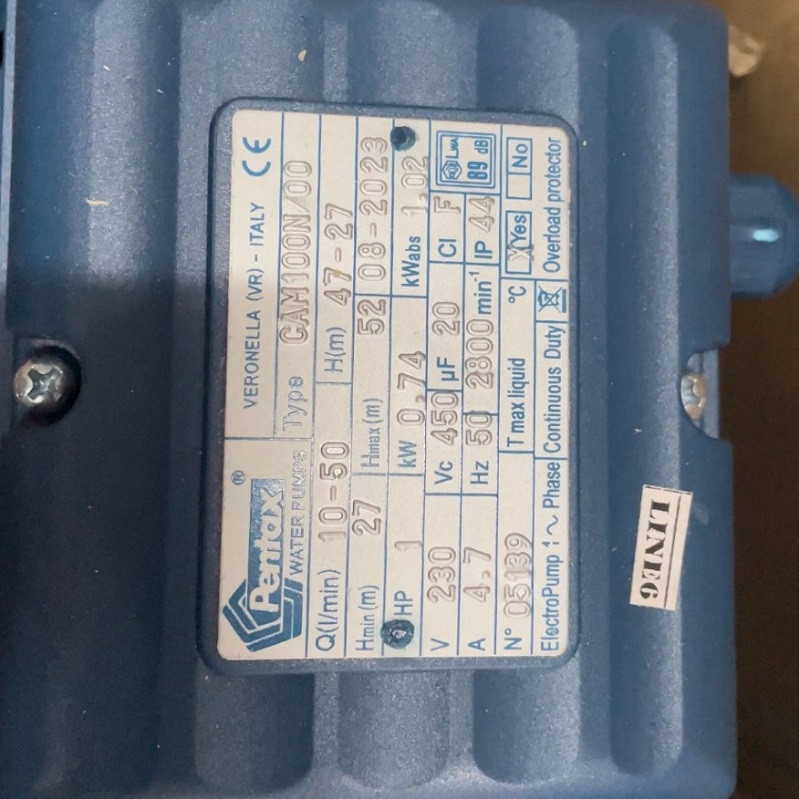 پمپ آب پنتاکس مدل CAM100N/00 - 4