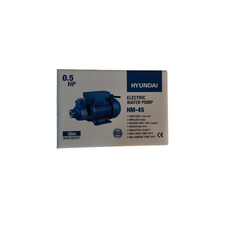 پمپ آب 0.5 اسب هیوندای مدل HM-45 - 3