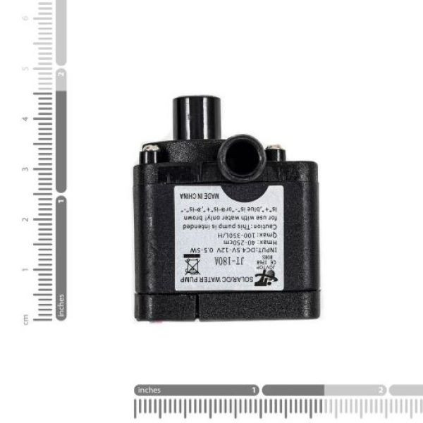پمپ آب 0,007 اسب بخار سولار مدل 12v-jt-180a - 5