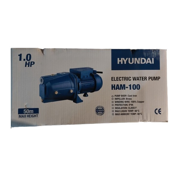 پمپ آب 1 اسب هیوندای مدل HAM-100 - 2