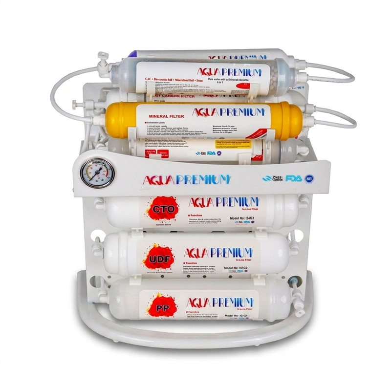 دستگاه تصفیه کننده آب آکواپرمیوم مدل A9POAB12-IN-TL3
