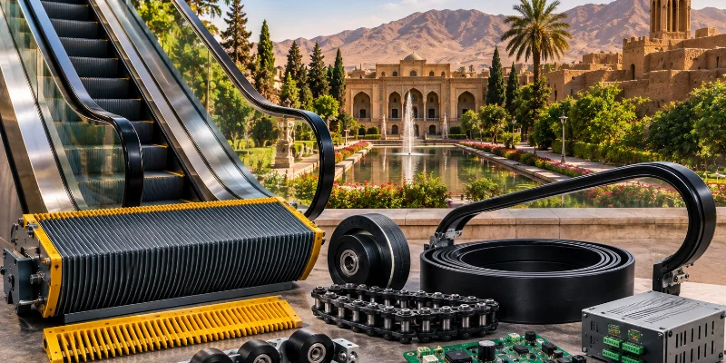 خرید قطعات پله برقی در کرمان